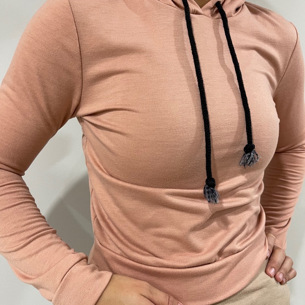 Charlotte Russe Cropped Hoodie